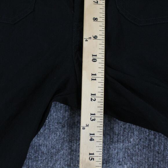 Maeve Pants 27P The Colette Wide Leg Crop Linen Blend Black Casual Work Chic - Picture 11 of 14